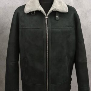 Kożuch męski Grafit