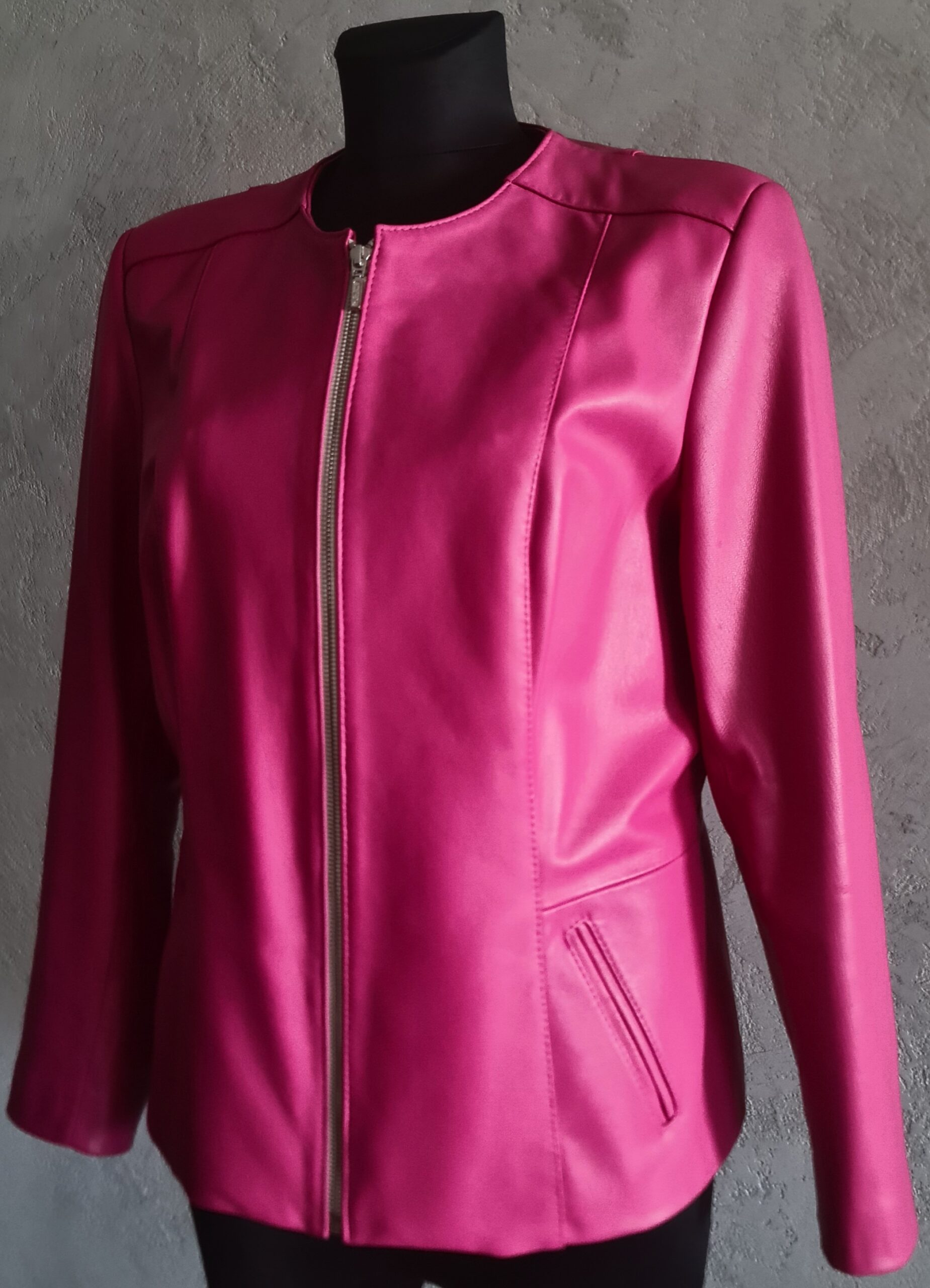 Kurtka skórzana damska Chanelka - obrazek 2